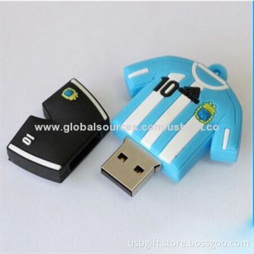 USB Flash Memory, New Soccer Jersey Model, 32GB Capacity, OEM Orders are Welcome